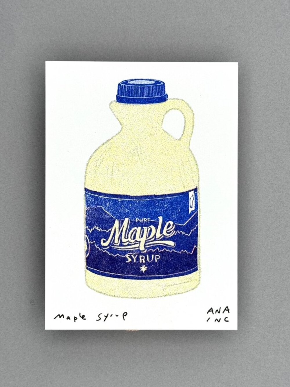 Ana Inciardi Maple Syrup Mini Art Print